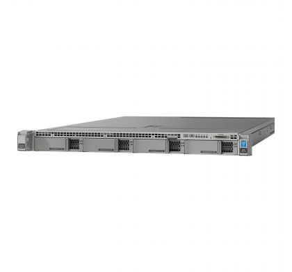 CISCO C220 M4 1U Rack Server - 2 x Intel Xeon E5-2630 v4 Deca-core (10 Core) 2.20 GHz - 64 GB Installed DDR4 SDRAM - Serial ATA/600 Controller - 0, 1, 10 RAID Levels