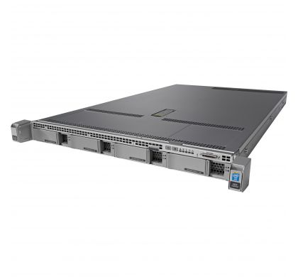 CISCO C220 M4 1U Rack Server - 2 x Intel Xeon E5-2630 v4 Deca-core (10 Core) 2.20 GHz - 64 GB Installed DDR4 SDRAM - Serial ATA/600 Controller - 0, 1, 10 RAID Levels LeftMaximum