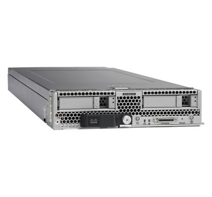 CISCO B200 M4 Blade Server - 2 x Intel Xeon E5-2620 v4 Octa-core (8 Core) 2.10 GHz - 128 GB Installed DDR4 SDRAM - Serial ATA/600, 12Gb/s SAS Controller - 0, 1 RAID Levels