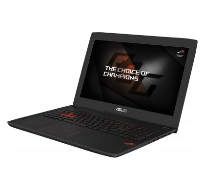 ASUS ROG Strix GL502VS-GZ233T 39.6 cm (15.6") LCD Notebook - Intel Core i7 (7th Gen) i7-7700HQ Quad-core (4 Core) 2.80 GHz - 16 GB DDR4 SDRAM - 1 TB HDD - 256 GB SSD - Windows 10 Home 64-bit - 1920 x 1080 LeftMaximum