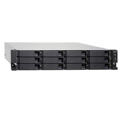 QNAP Turbo NAS TS-1273U 12 x Total Bays SAN/NAS Storage System - 2U - Rack-mountable