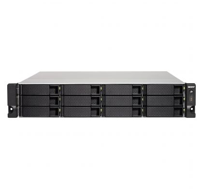QNAP Turbo NAS TS-1273U 12 x Total Bays SAN/NAS Storage System - 2U - Rack-mountable FrontMaximum