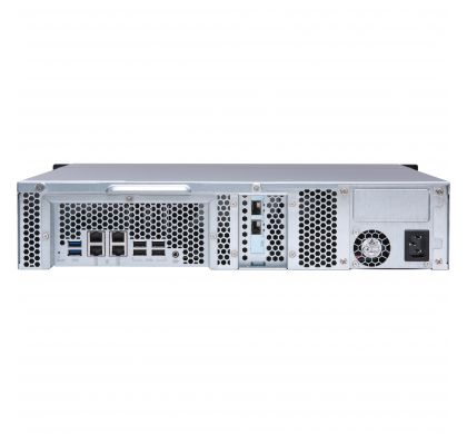 QNAP Turbo NAS TS-1273U 12 x Total Bays SAN/NAS Storage System - 2U - Rack-mountable RearMaximum