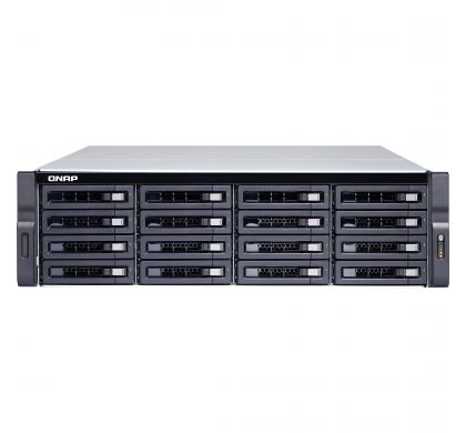 QNAP Turbo NAS TS-1673U 16 x Total Bays SAN/NAS Storage System - 3U - Rack-mountable FrontMaximum