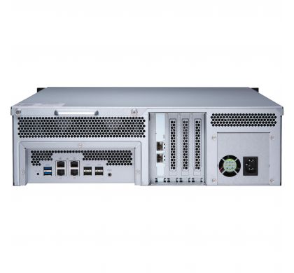 QNAP Turbo NAS TS-1673U 16 x Total Bays SAN/NAS Storage System - 3U - Rack-mountable RearMaximum