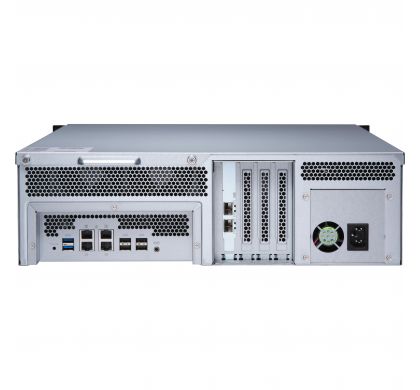 QNAP Turbo NAS TS-1673U-RP 16 x Total Bays SAN/NAS Storage System - 3U - Rack-mountable RearMaximum