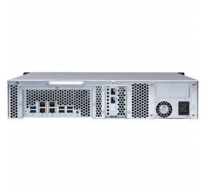 QNAP Turbo NAS TS-873U 8 x Total Bays SAN/NAS Storage System - 2U - Rack-mountable RearMaximum