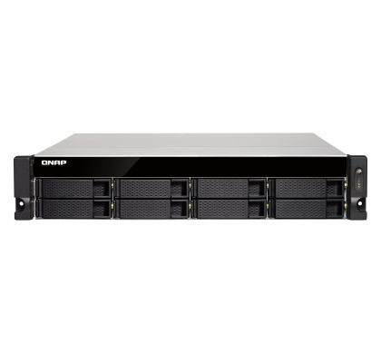QNAP Turbo NAS TS-873U 8 x Total Bays SAN/NAS Storage System - 2U - Rack-mountable FrontMaximum