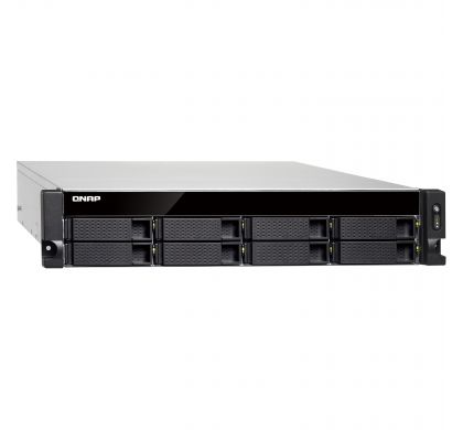QNAP Turbo NAS TS-873U 8 x Total Bays SAN/NAS Storage System - 2U - Rack-mountable