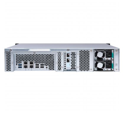 QNAP Turbo NAS TS-873U-RP 8 x Total Bays SAN/NAS Storage System - 2U - Rack-mountable RearMaximum