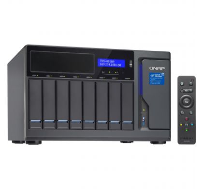 QNAP Turbo vNAS TVS-882BR 8 x Total Bays SAN/NAS Storage System - Desktop
