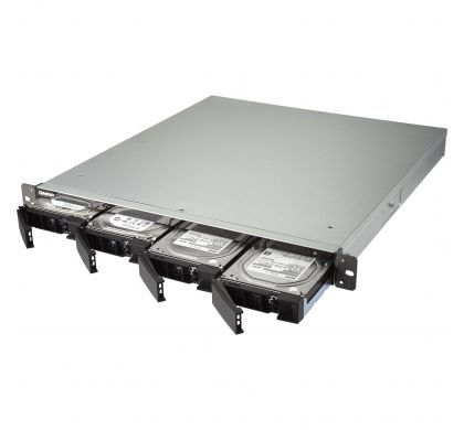 QNAP Turbo NAS TS-453BU 4 x Total Bays SAN/NAS Storage System - 1U - Rack-mountable TopMaximum