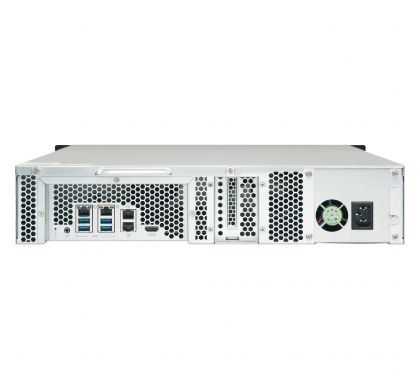 QNAP Turbo NAS TS-1253BU 12 x Total Bays SAN/NAS Storage System - 2U - Rack-mountable RearMaximum