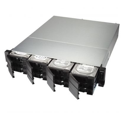 QNAP Turbo NAS TS-1253BU 12 x Total Bays SAN/NAS Storage System - 2U - Rack-mountable TopMaximum