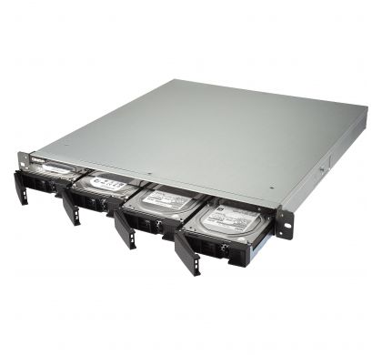 QNAP Turbo NAS TS-453BU-RP 4 x Total Bays SAN/NAS Storage System - 1U - Rack-mountable TopMaximum