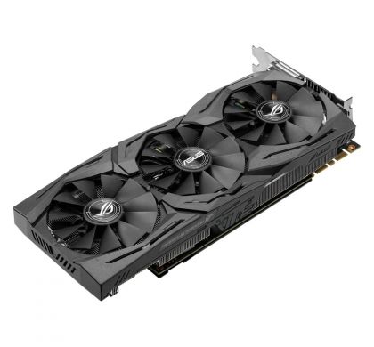 ASUS ROG STRIX-GTX1080-O8G-GAMING GeForce GTX 1080 Graphic Card - 1.78 GHz Core - 1.94 GHz Boost Clock - 8 GB GDDR5X - PCI Express 3.0 - Dual Slot Space Required