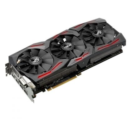 ASUS ROG STRIX-GTX1060-O6G-GAMING GeForce GTX1060 Graphic Card - 1.65 GHz Core - 1.87 GHz Boost Clock - 6 GB GDDR5 - PCI Express 3.0 - Dual Slot Space Required