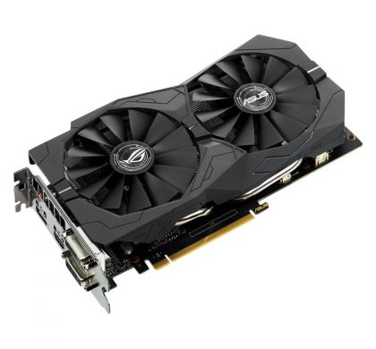 ASUS ROG STRIX-GTX1050TI-O4G-GAMING GeForce GTX 1050 Ti Graphic Card - 2 GPUs - 1.39 GHz Core - 1.51 GHz Boost Clock - 4 GB GDDR5 - PCI Express 3.0 x16 - Dual Slot Space Required