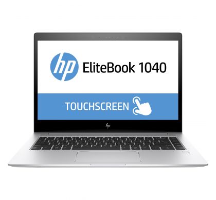 HP EliteBook 1040 G4 35.6 cm (14") Touchscreen LCD Notebook - Intel Core i7 (7th Gen) i7-7600U Dual-core (2 Core) 2.80 GHz - 16 GB DDR4 SDRAM - 512 GB SSD - Windows 10 Pro 64-bit - 1920 x 1080 - In-plane Switching (IPS) Technology FrontMaximum