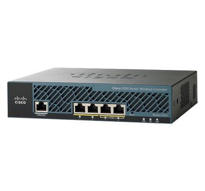 CISCO Air 2504 Wireless LAN Controller LeftMaximum