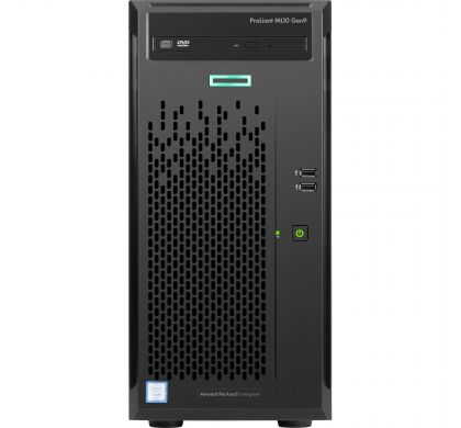 HPE HP ProLiant ML10 G9 Tower Server - 1 x Intel Xeon E3-1225 v5 Quad-core (4 Core) 3.30 GHz - 8 GB Installed DDR4 SDRAM - 1 TB Serial ATA HDD - Serial ATA Controller - 300 W