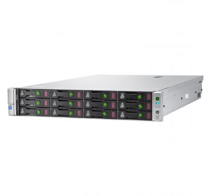 HPE HP ProLiant DL380 G9 2U Rack Server - 1 x Intel Xeon E5-2620 v4 Octa-core (8 Core) 2.10 GHz - 16 GB Installed DDR4 SDRAM - 12Gb/s SAS Controller - 2 x 800 W