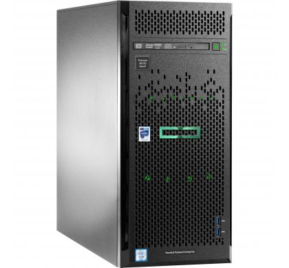 HPE HP ProLiant ML110 G9 4.5U Tower Server - 1 x Intel Xeon E5-2620 v4 Octa-core (8 Core) 2.10 GHz - 8 GB Installed DDR4 SDRAM - Serial ATA/600 Controller - 0, 1, 5, 10 RAID Levels - 1 x 350 W RightMaximum