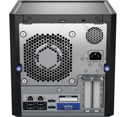 HPE HP ProLiant MicroServer Gen10 Ultra Micro Tower Server - 1 x AMD Opteron X3216 Dual-core (2 Core) 1.60 GHz - 8 GB Installed DDR4 SDRAM - 1 TB (1 x 1 TB) Serial ATA/600 HDD - ClearOS - Serial ATA/600 Controller - 0, 1, 10 RAID Levels - 1 x 200 W RearMaximum