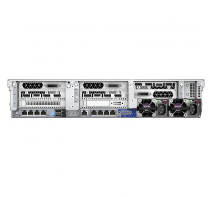 HPE HP ProLiant DL380 G10 2U Rack Server - 1 x Intel Xeon Silver 4108 Octa-core (8 Core) 1.80 GHz - 16 GB Installed DDR4 SDRAM - 12Gb/s SAS Controller - 1 x 500 W RearMaximum