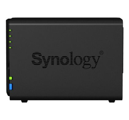 SYNOLOGY DiskStation DS218+ 2 x Total Bays SAN/NAS Storage System - Desktop LeftMaximum