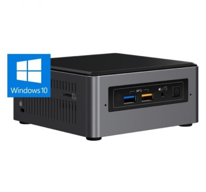 INTEL NUC 7 Home NUC7i5BNHXF Desktop Computer -  Core i5 (7th Gen) i5-7260U 2.20 GHz - 4 GB DDR4 SDRAM - 1 TB HDD - Windows 10 Home 64-bit - Mini PC