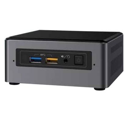 INTEL NUC 7 Home NUC7i5BNHXF Desktop Computer -  Core i5 (7th Gen) i5-7260U 2.20 GHz - 4 GB DDR4 SDRAM - 1 TB HDD - Windows 10 Home 64-bit - Mini PC LeftMaximum