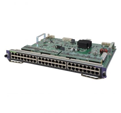 HPE HP Expansion Module - 48 RJ-45 10/100/1000Base-TX PoE+ LAN