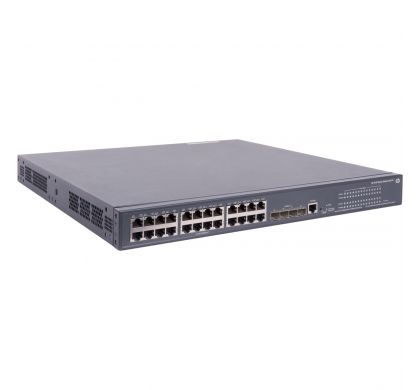 HPE HP FlexNetwork 5120 24G PoE+ (370W) SI 24 Ports Manageable Layer 3 Switch