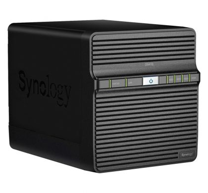 SYNOLOGY DiskStation DS418J 4 x Total Bays SAN/NAS Storage System - Desktop TopMaximum