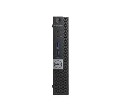 WYSE Dell OptiPlex 7050 Desktop Computer - Intel Core i7 (7th Gen) i7-7700T 2.90 GHz - 8 GB DDR4 SDRAM - 500 GB HDD - Windows 10 Pro 64-bit (English) - Micro PC FrontMaximum