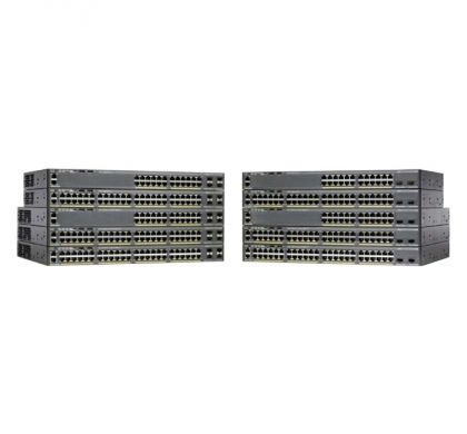 CISCO Catalyst 2960X-48FPS-L 48 Ports Manageable Ethernet Switch - Refurbished