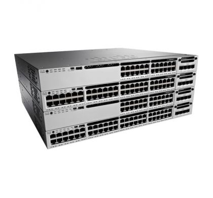 CISCO Catalyst 3850-48F-S 48 Ports Manageable Ethernet Switch - Refurbished