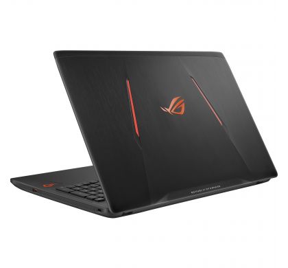 ASUS ROG Strix GL553VE-FY114T 39.6 cm (15.6") LCD Gaming Notebook - Intel Core i7 (7th Gen) i7-7700HQ Quad-core (4 Core) 2.80 GHz - 16 GB DDR4 SDRAM - 1 TB HDD - 256 GB SSD - Windows 10 64-bit - 1920 x 1080 - Black RearMaximum