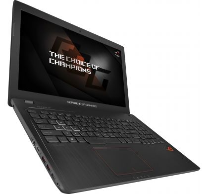 ASUS ROG Strix GL553VE-FY114T 39.6 cm (15.6") LCD Gaming Notebook - Intel Core i7 (7th Gen) i7-7700HQ Quad-core (4 Core) 2.80 GHz - 16 GB DDR4 SDRAM - 1 TB HDD - 256 GB SSD - Windows 10 64-bit - 1920 x 1080 - Black RightMaximum