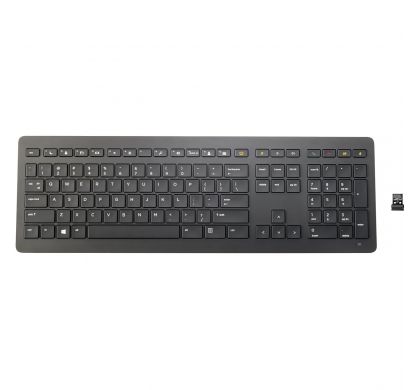 HP Scissors Keyboard - Wireless Connectivity - RF - Black