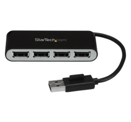STARTECH .com USB Hub - USB - External - Black, Silver