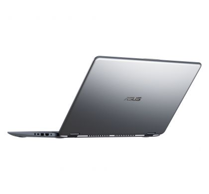 ASUS VivoBook Flip 14 TP410UA-EC231T 35.6 cm (14") Touchscreen LCD Notebook - Intel Core i3 (7th Gen) i3-7100U Dual-core (2 Core) 2.40 GHz - 4 GB DDR4 SDRAM - 128 GB SSD - Windows 10 Home - 1920 x 1080 - Convertible - Grey TopMaximum