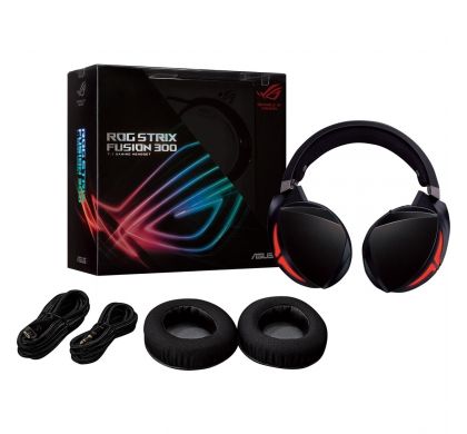 ASUS ROG Strix Fusion 300 Wired 50 mm Stereo Headset - Over-the-head - Circumaural