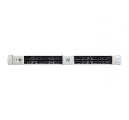 CISCO C220 M5 1U Rack Server - 2 x Intel Xeon Silver 4114 Deca-core (10 Core) 2.20 GHz - 64 GB Installed DDR4 SDRAM - 12Gb/s SAS Controller