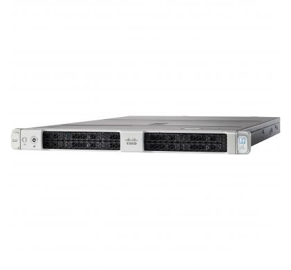 CISCO C220 M5 1U Rack Server - 2 x Intel Xeon Silver 4114 Deca-core (10 Core) 2.20 GHz - 64 GB Installed DDR4 SDRAM - 12Gb/s SAS Controller LeftMaximum