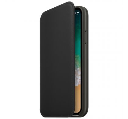 APPLE Carrying Case (Folio) for iPhone X - Black