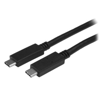 STARTECH .com USB Data Transfer Cable for Chromebook, Notebook, MacBook, Docking Station, Monitor - 1.01 m - Shielding - 1 Pack