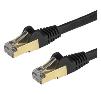 STARTECH .com Category 6a Network Cable for Network Device, Notebook, Docking Station, Desktop Computer - 1 m - Shielding