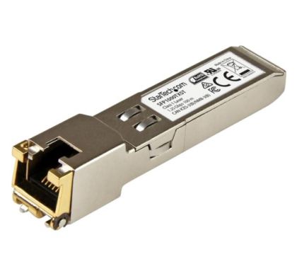STARTECH .com SFP (mini-GBIC) - 1 RJ-45 Duplex 1000Base-TX Network